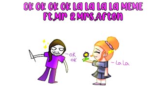 || Ok Ok Ok Ok La La La La || Ft.Mr \u0026 Mrs. Afton || FNaF ||