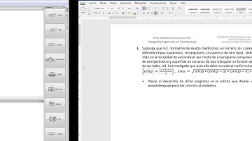 Ejercicios resueltos programación Topografía en Pseint 1 (Parte 2)