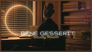 DUNE: Bene Gesserit Study Room  Reading and Relaxation  Focus Ambient Music