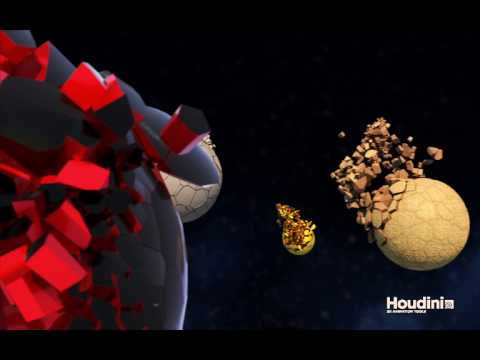 Houdini Voronoi Spheres