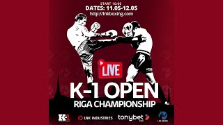 Riga K-1 Open Championship 12.05.2024 10:00 LIVE!