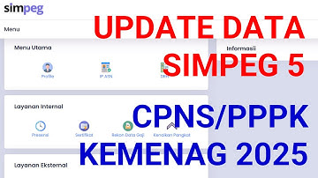 Cara Melakukan Update/Ubah Data di Simpeg5 bagi CPNS/PPPK Tahun 2025