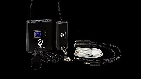 Anywhere Cart Mic Audio Quick Demo with Mask