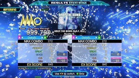 Judge 4 - DROP THE BOMB (SyS.F. Mix) (ESP-10) PFC - 21 Perfect