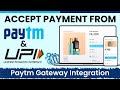 How to Integrate Paytm Payment Gateway & BHIM UPI in WordPress Website | Accept payment Online 2021