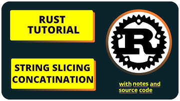String Slicing And Concatenation In Rust | Rust Complete Tutorial In Hindi | #13