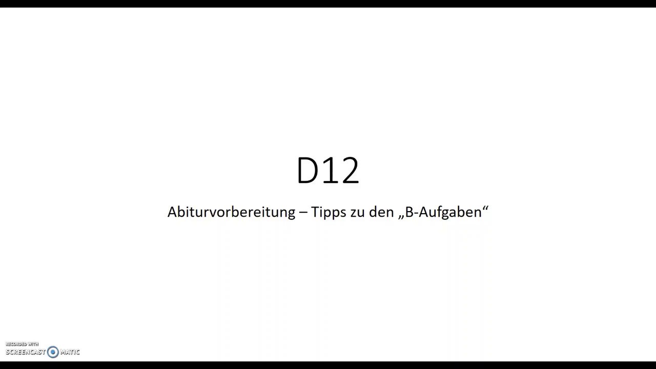 Deutsch Abitur Bayern Aufgaben Deutsch Abitur Bayern 2020 Sachtextanalyse: B-Aufgabe richtig