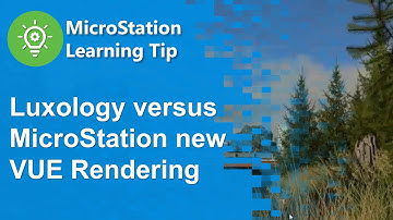 Example of Luxology versus MicroStation new VUE Rendering