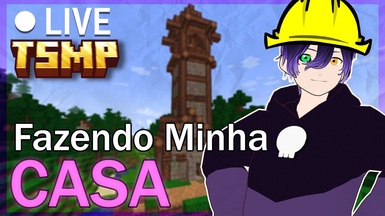 CASAS NÃO SE CONSTROEM SOZINHAS - Minecraft TSMP #2 - YouTube