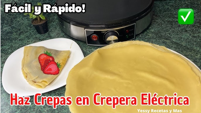 Crepera Eléctrica  Parrilla 8 Pulgadas 