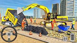 City Road Builder Construction Simulator 2022 - Android Gameplay screenshot 2