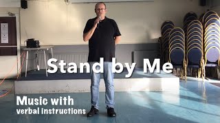ABSOLUTE BEGINNER LINE DANCE LESSON 42 - Stand by Me - Part 2 - Music with verbal instruction