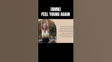 “Feel Young Again ✨ with NMN #NMN #AntiAging #NADPlus #longevity