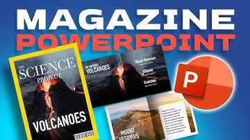 MAGAZINE presentation in POWERPOINT 🥵🥵🥵 How to do it.