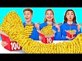 100 Vrstev Jídla Výzva | Vtipné Výzvy Multi DO Challenge