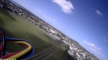 catastrophic wing failure  at Avondale racetrack