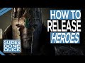 How To Release Characters & Heroes In King Arthur Knight's Tale