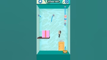 rescue cut rope puzzle stage 1601| rescue cut rope puzzle game for android and iOS #shorts