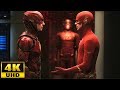 Dceu barry allen meets the flash 4k ultra  crisis on infinite earths scene