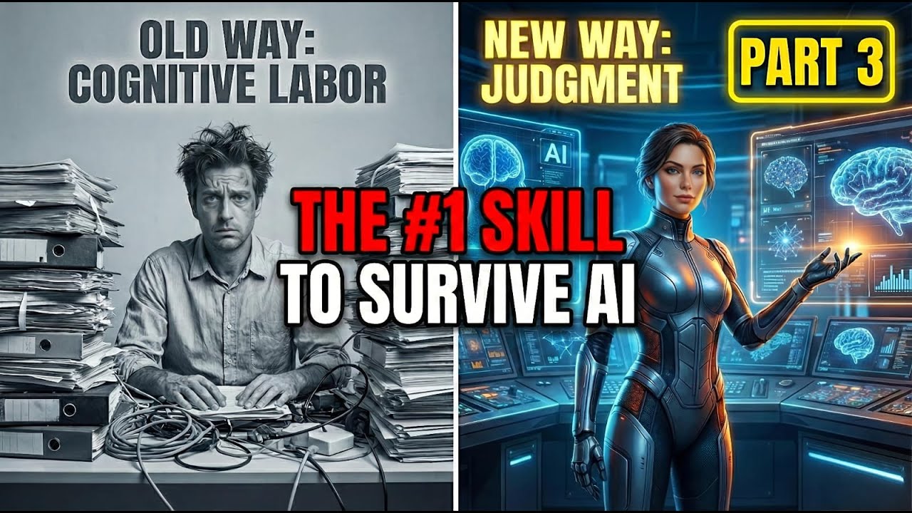 (part 3 )Future of Work: Skills vs Jobs | AI Era mein Judgment ki Ahmiyat