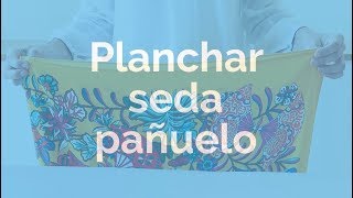 Planchar pañuelo de seda por PiaOrganiza  |  Piasweethome