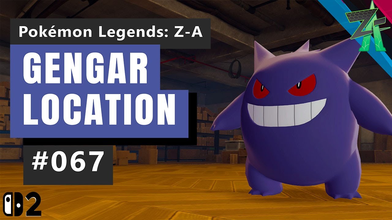 How to get Gengar in Pokemon Legends Z-A - YouTube