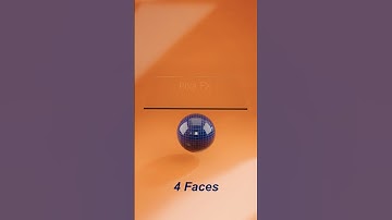 3D Cloth Simulation 4 Faces VS 65536 Faces #blender #clothsimulation #glass