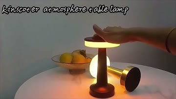 Portable LED Table Lamp with Touch Sensor 3-Levels Brightness night light lamp