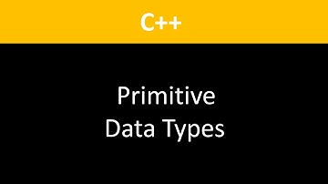 Primitive Data Types | c++