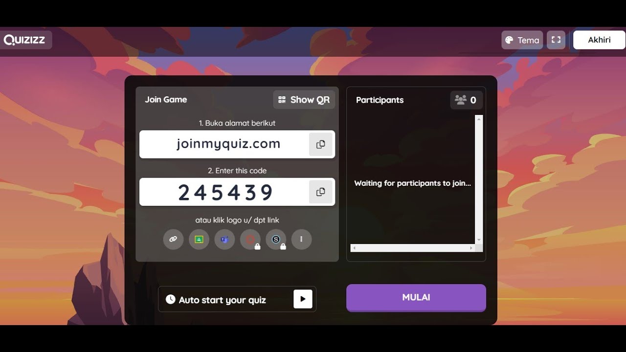Live Score Quizziz - YouTube