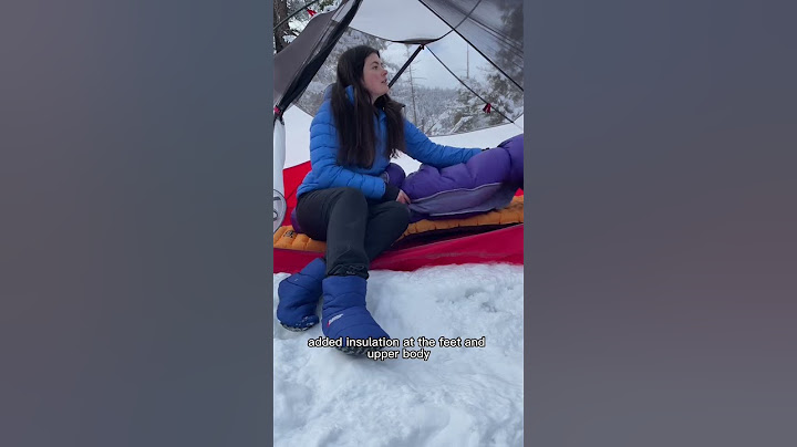 How to choose a sleeping bag. I use a -19c / -2f to stay warm winter camping