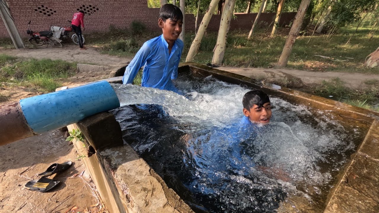 village swimming pool