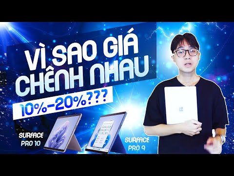 Vì sao giá bán của Surface Pro 10 lại hơn Surface Pro 9 tới 10 - 20% ? #surfacepro10