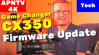 Panasonic CX350 Firmware Update May 2021