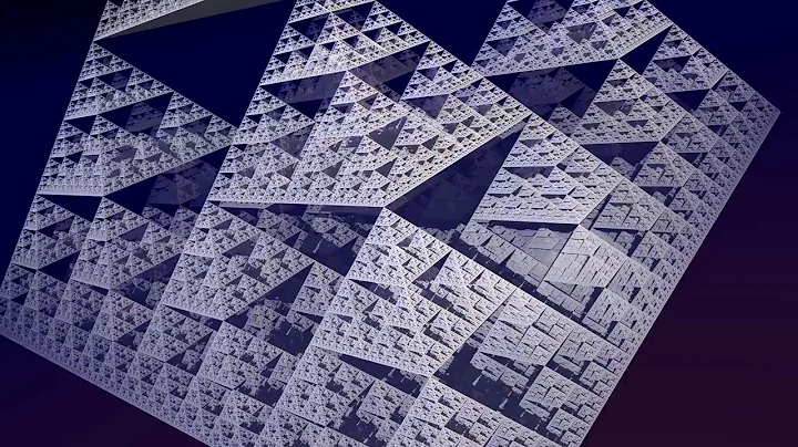 One Billion Pyramids - Sierpinski 3D Fractal Trip