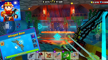 Pixel Gun 3D - Gameplay Walkthrough Part 57 - Winged BOW Review Gun, Update 21.0 (Android Games)