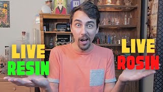 Live Resin vs Live Rosin!