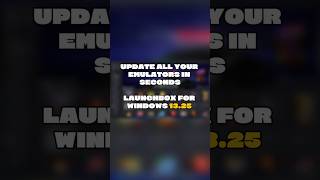 Update all your emulators with one click!