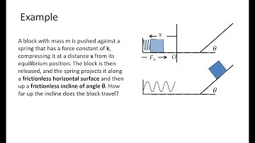 Physics 01 Module 05 Example 03 Work and Energy