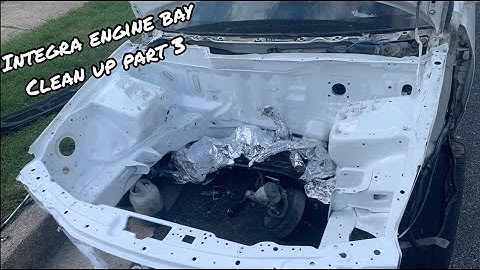 Integra engine bay clean up part 3