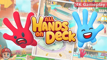 All Hands on Deck 4K Gameplay Longplay [2-Player Co-op, First Hour+] on Nintendo Switch 2