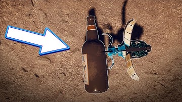 What happens when you stick grenades to a bottle