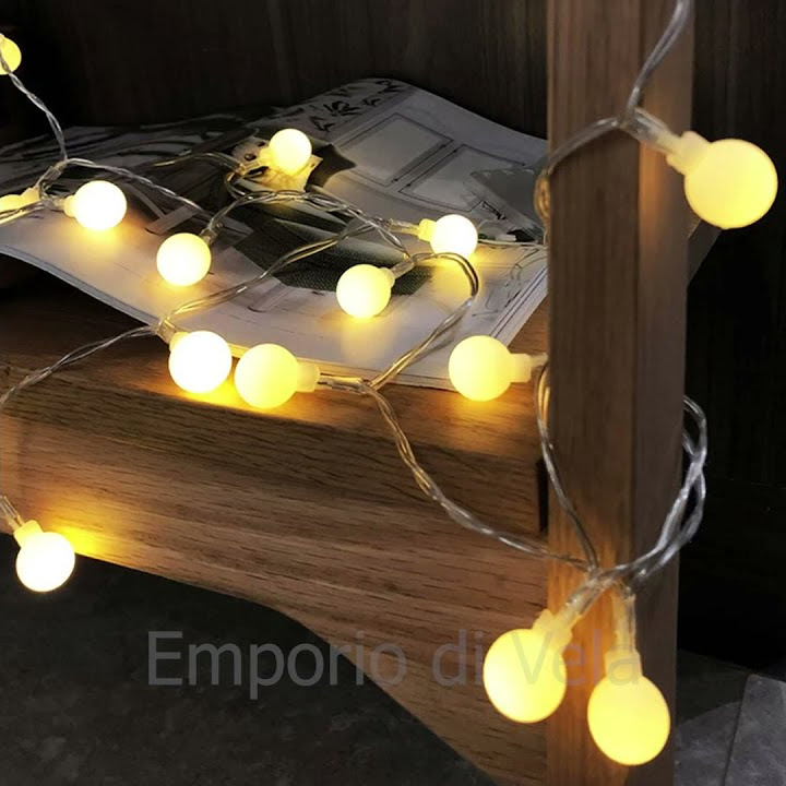 Hanging LED String Lights Fairy Bulbs | Emporio di Vela Lazada Store