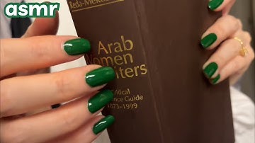 ASMR * Book Tapping & Scratching!! * Whispered