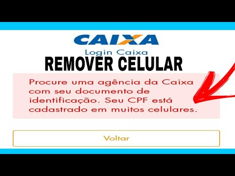 COMO REMOVER CELULAR DO CADASTRO DO  SEU CPF   CAIXA TEM