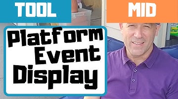 Platform Event Display for Salesforce Streaming API