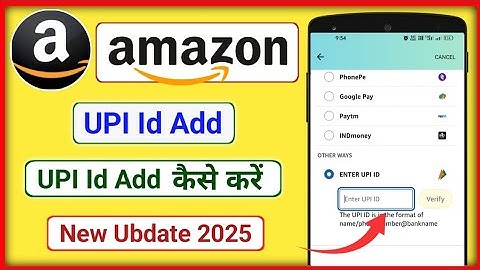 How to add UPI ID in Amazon | How to add UPI ID in Amazon app | YTe Smart