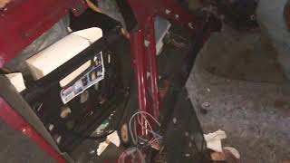 How to remove back seat of 94 Cadillac sedan Deville