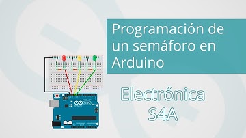 Semáforo en Arduino - Electrónica con S4A (2/4)