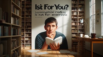 Incremental Reading In Not For Everyone. Is It For You?